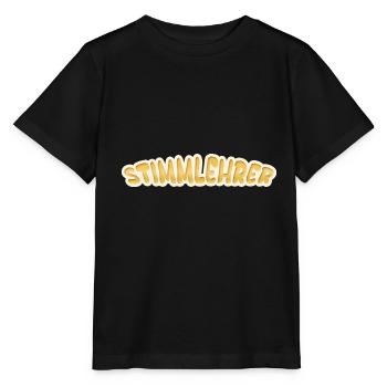 Job Stimmlehrer - Stanley/Stella Kinder T-Shirt MINI CREATOR  - Schwarz - Vorne - Mikhail (115cm)