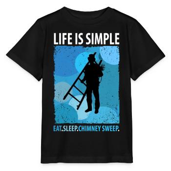 Ramoneur Ramoneur - T-shirt bio MINI CREATOR Stanley/Stella Enfant - noir - Devant - Mikhail (115cm)