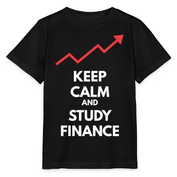 Argent et finances - T-shirt bio MINI CREATOR Stanley/Stella Enfant - noir - Devant - Mikhail (115cm)