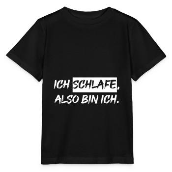 Schlafen - Stanley/Stella Kinder T-Shirt MINI CREATOR  - Schwarz - Vorne - Mikhail (115cm)
