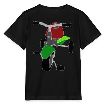 Dreirad - Stanley/Stella Kinder T-Shirt MINI CREATOR  - Schwarz - Vorne - Mikhail (115cm)