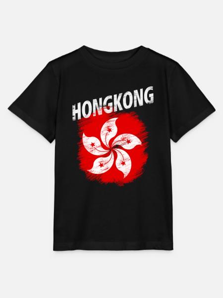 Hongkong - Stanley/Stella Kinder T-Shirt MINI CREATOR - Schwarz
