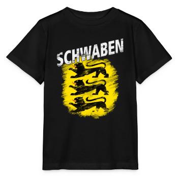 Schwaben - Stanley/Stella Kinder T-Shirt MINI CREATOR  - Schwarz - Vorne - Mikhail (115cm)