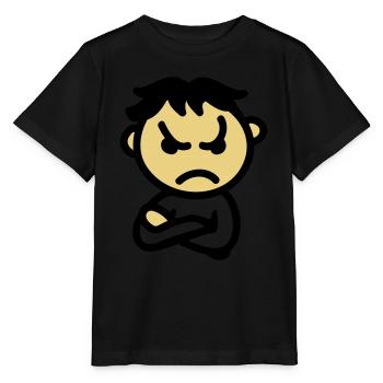schlecht drauf - Stanley/Stella Kinder T-Shirt MINI CREATOR  - Schwarz - Vorne - Mikhail (115cm)
