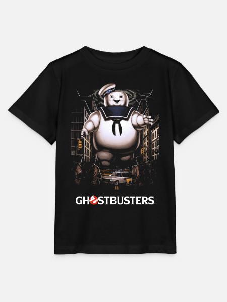 Ghostbusters Marshmallow-Mann - Stanley/Stella Kinder T-Shirt MINI CREATOR  - Schwarz
