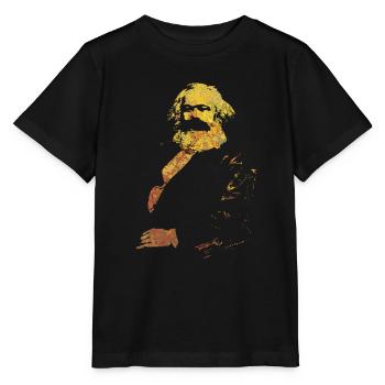 Karl Marx - Stanley/Stella MINI CREATOR Kids’ T-Shirt - black - Front - Mikhail (115cm)