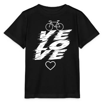 Vélo Biking Triathlon Cycling - T-shirt bio MINI CREATOR Stanley/Stella Enfant - noir - Devant - Mikhail (115cm)