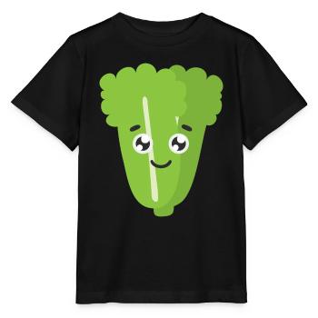Grüner Salat - Stanley/Stella Kinder T-Shirt MINI CREATOR  - Schwarz - Vorne - Mikhail (115cm)