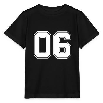 Numéro 06 - T-shirt bio MINI CREATOR Stanley/Stella Enfant - noir - Devant - Mikhail (115cm)