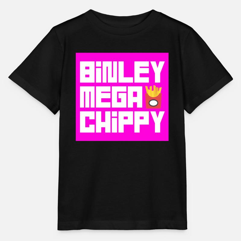 Binley Mega Chippy - Stanley/Stella Kinder T-Shirt MINI CREATOR  - Schwarz