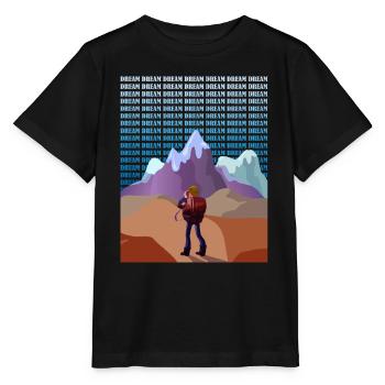 Search for your dream - Wanderer - Stanley/Stella MINI CREATOR Kids’ T-Shirt - black - Front - Mikhail (115cm)