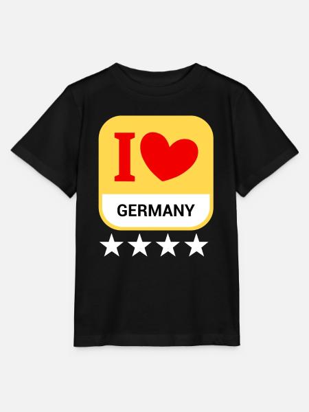 Deutschland - Stanley/Stella Kinder T-Shirt MINI CREATOR - Schwarz