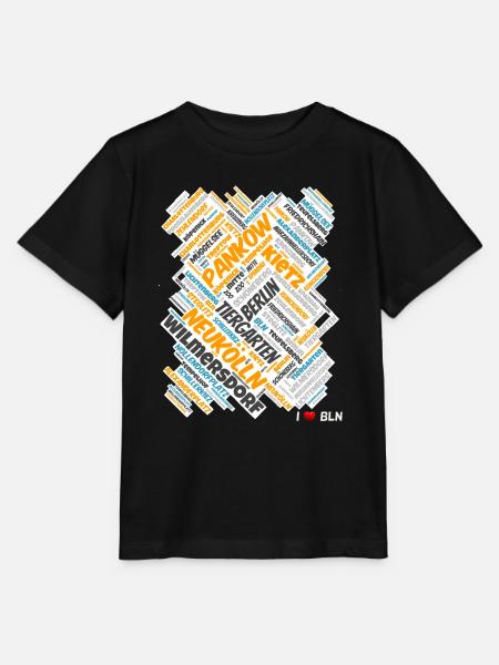 Berlin - Stanley/Stella Kinder T-Shirt MINI CREATOR - Schwarz