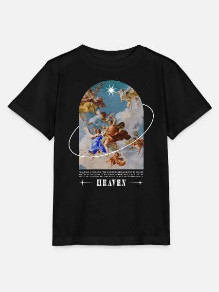 Heaven - Stanley/Stella Kinder T-Shirt MINI CREATOR  - Schwarz