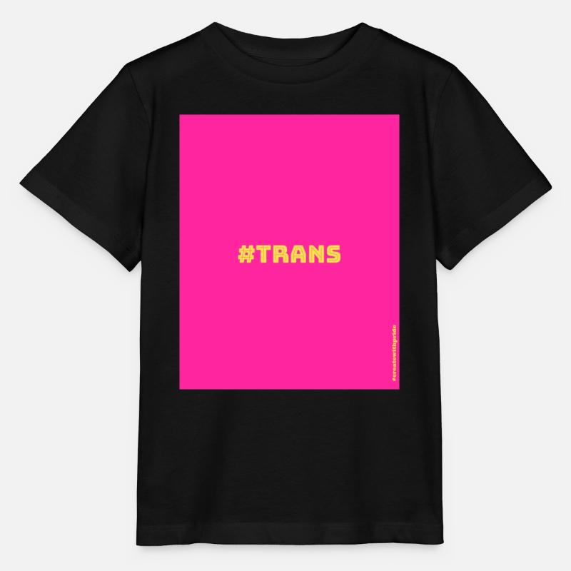 Trans - Stanley/Stella Kinder T-Shirt MINI CREATOR  - Schwarz