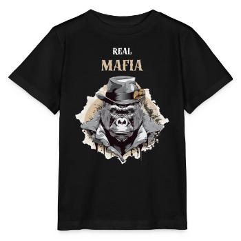 Die wahre Mafia - Stanley/Stella Kinder T-Shirt MINI CREATOR  - Schwarz - Vorne - Mikhail (115cm)