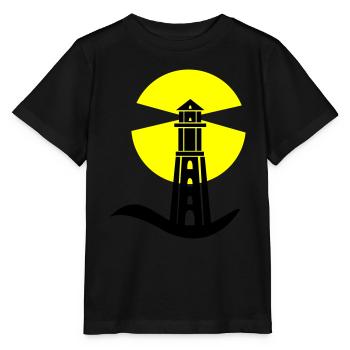 Phare 01 - T-shirt bio MINI CREATOR Stanley/Stella Enfant - noir - Devant - Mikhail (115cm)