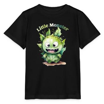 Kleine Monster 2 - Stanley/Stella Kinder T-Shirt MINI CREATOR  - Schwarz - Vorne - Mikhail (115cm)