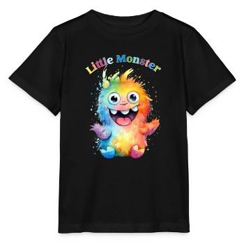 Kleines Monster 5 - Stanley/Stella Kinder T-Shirt MINI CREATOR  - Schwarz - Vorne - Mikhail (115cm)