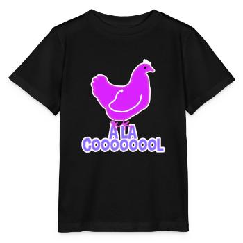 Cool Hen - Stanley/Stella MINI CREATOR Kids’ T-Shirt - black - Front - Mikhail (115cm)
