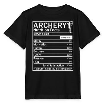 Archery Archer - Stanley/Stella MINI CREATOR Kids’ T-Shirt - black - Front - Mikhail (115cm)
