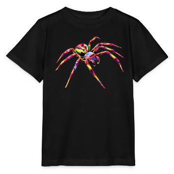araignée tarentule tarentule amour araignées arachnides - T-shirt bio MINI CREATOR Stanley/Stella Enfant - noir - Devant - Mikhail (115cm)