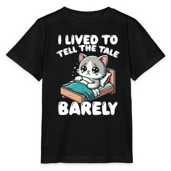 Douleur à l’estomac Survivant Douleur à l’estomac - T-shirt bio MINI CREATOR Stanley/Stella Enfant - noir - Devant - Mikhail (115cm)