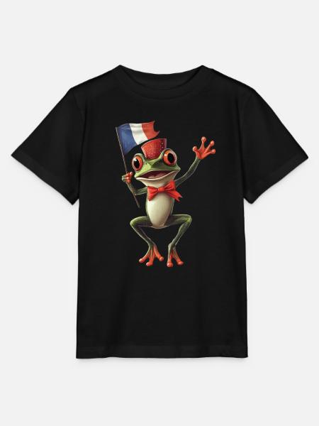 Frosch - Stanley/Stella Kinder T-Shirt MINI CREATOR - Schwarz