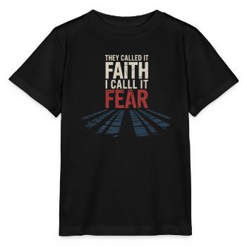 Former religious community survivors - Stanley/Stella MINI CREATOR Kids’ T-Shirt - black - Front - Mikhail (115cm)