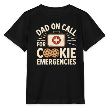 Dad Girl Scout Leader Proud Troop Support Scout - Stanley/Stella Kinder T-Shirt MINI CREATOR  - Schwarz - Vorne - Mikhail (115cm)