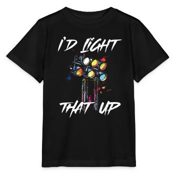 Lighting technician Lighting technician Lighting technology - Stanley/Stella MINI CREATOR Kids’ T-Shirt - black - Front - Mikhail (115cm)