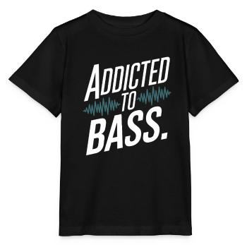 Bass Gitarrist Musiker Gear Funk Rock Jazz - Stanley/Stella Kinder T-Shirt MINI CREATOR  - Schwarz - Vorne - Mikhail (115cm)