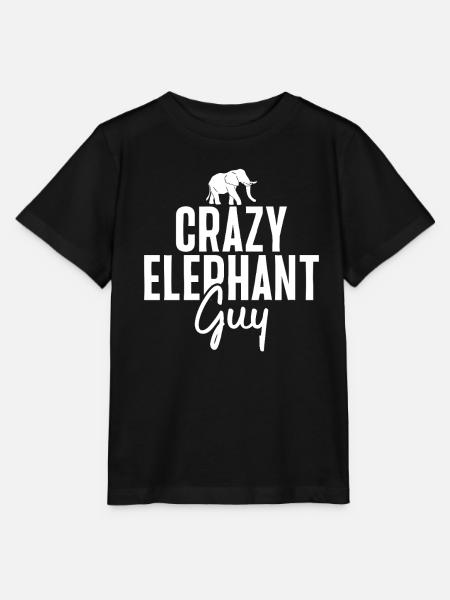 Elephant Lovers Gifts - Stanley/Stella Kinder T-Shirt MINI CREATOR - Schwarz
