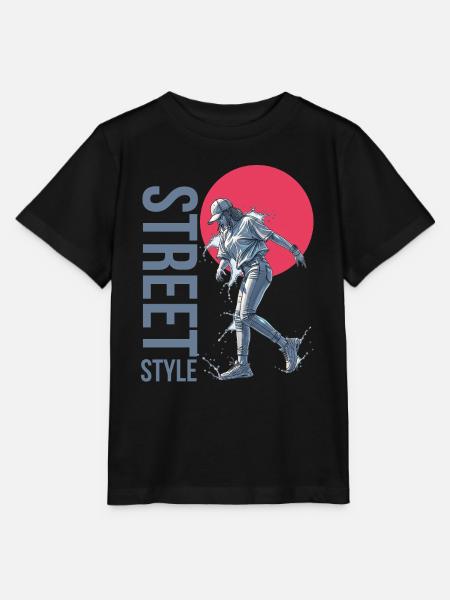 Straßentanz | Straßenstil - Stanley/Stella Kinder T-Shirt MINI CREATOR  - Schwarz