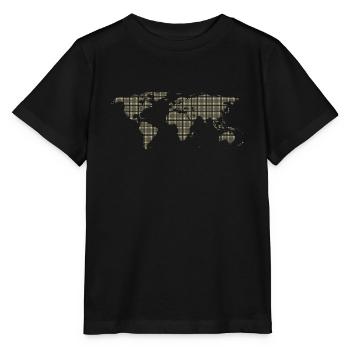 Lumières de la planète - T-shirt bio MINI CREATOR Stanley/Stella Enfant - noir - Devant - Mikhail (115cm)