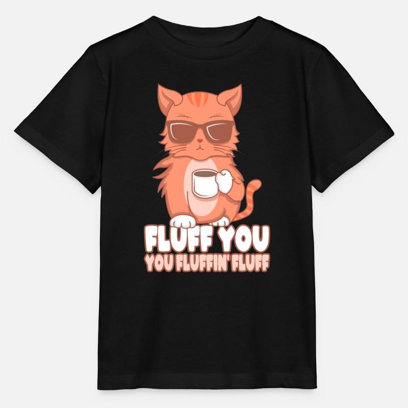 Katze, cat - Stanley/Stella Kinder T-Shirt MINI CREATOR  - Schwarz