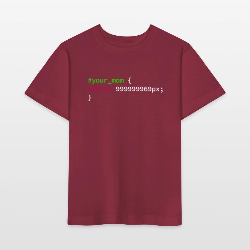 Web and CSS Programmer Developer Coding Code Stanley/Stella MINI CREATOR Kids’ T-Shirt