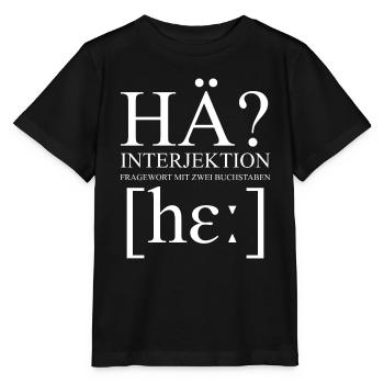 hä - Stanley/Stella Kinder T-Shirt MINI CREATOR  - Schwarz - Vorne - Mikhail (115cm)