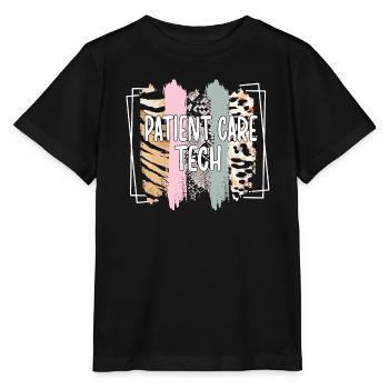 Patient Care Technician Nursing Technician - Stanley/Stella MINI CREATOR Kids’ T-Shirt - black - Front - Mikhail (115cm)