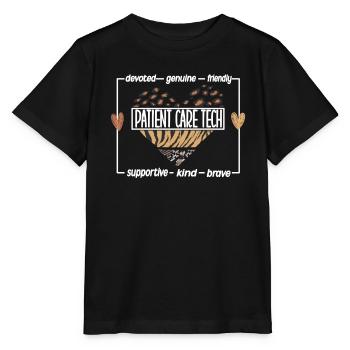 Patient Care Technician Nursing Technician - Stanley/Stella MINI CREATOR Kids’ T-Shirt - black - Front - Mikhail (115cm)