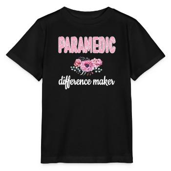Notfallsanitäter Paramedic Rettungskraft Sanitäter - Stanley/Stella Kinder T-Shirt MINI CREATOR  - Schwarz - Vorne - Mikhail (115cm)