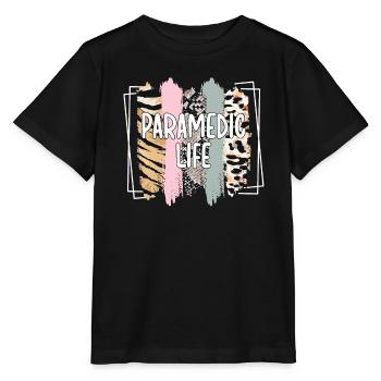 Notfallsanitäter Paramedic Rettungssanitäter - Stanley/Stella Kinder T-Shirt MINI CREATOR  - Schwarz - Vorne - Mikhail (115cm)