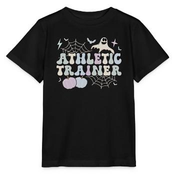 Certified Athletic Trainer Halloween AT Gifts - Stanley/Stella MINI CREATOR Kids’ T-Shirt - black - Front - Mikhail (115cm)