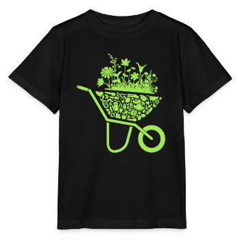 Gardener, Florist, Hobby Gardener, Gardener, Ladies - Stanley/Stella MINI CREATOR Kids’ T-Shirt - black - Front - Mikhail (115cm)