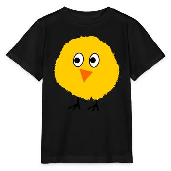 poussin - T-shirt bio MINI CREATOR Stanley/Stella Enfant - noir - Devant - Mikhail (115cm)