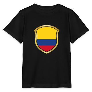 Weltmeister Champion 2018 wm team Kolumbien png - Stanley/Stella Kinder T-Shirt MINI CREATOR  - Schwarz - Vorne - Mikhail (115cm)
