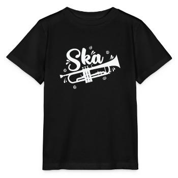Ska Trompette Swing Jazz Style de Musique - T-shirt bio MINI CREATOR Stanley/Stella Enfant - noir - Devant - Mikhail (115cm)