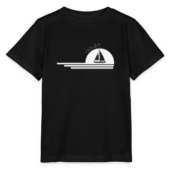 Voilier Voile Sports nautiques - T-shirt bio MINI CREATOR Stanley/Stella Enfant - noir - Devant - Mikhail (115cm)