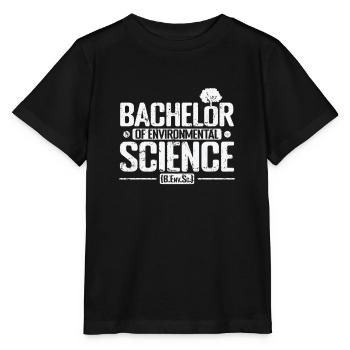 Bachelier en sciences de l’environnement Naturwissenschaf - T-shirt bio MINI CREATOR Stanley/Stella Enfant - noir - Devant - Mikhail (115cm)