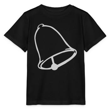 Glocke - Stanley/Stella Kinder T-Shirt MINI CREATOR  - Schwarz - Vorne - Mikhail (115cm)